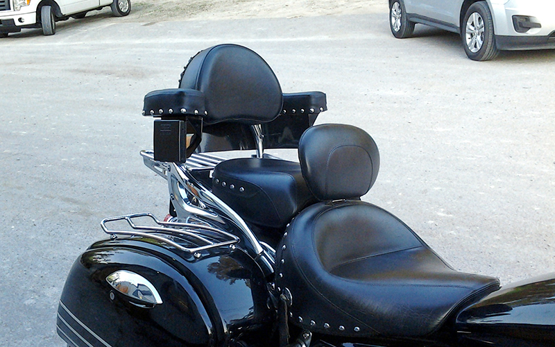 Motorcycle Rear Seat Armrest